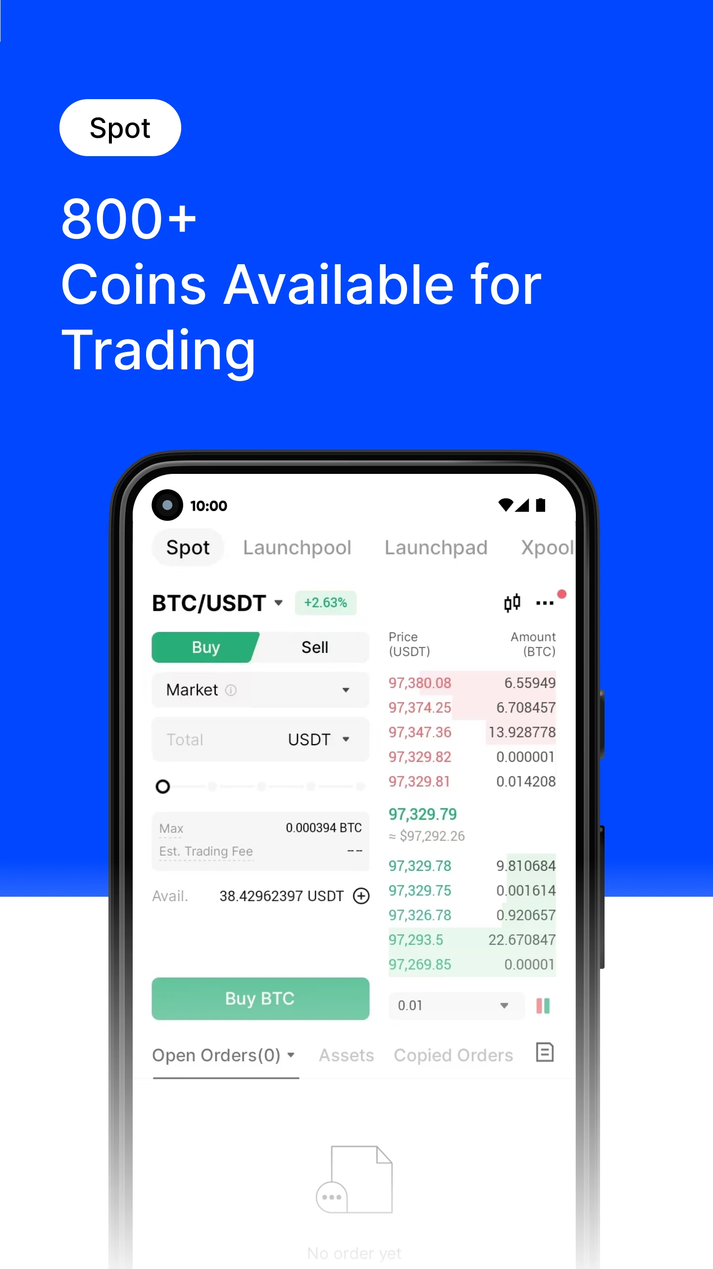 BingX: Buy Crypto & Stocks screenshot